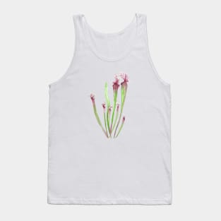 sarracenia leucophylla leaf watercolor Tank Top